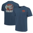 thumbnail image 1 of Unisex Navy Virginia Cavaliers Hyper Local Stadium Map Phrase T-Shirt, 1 of 3