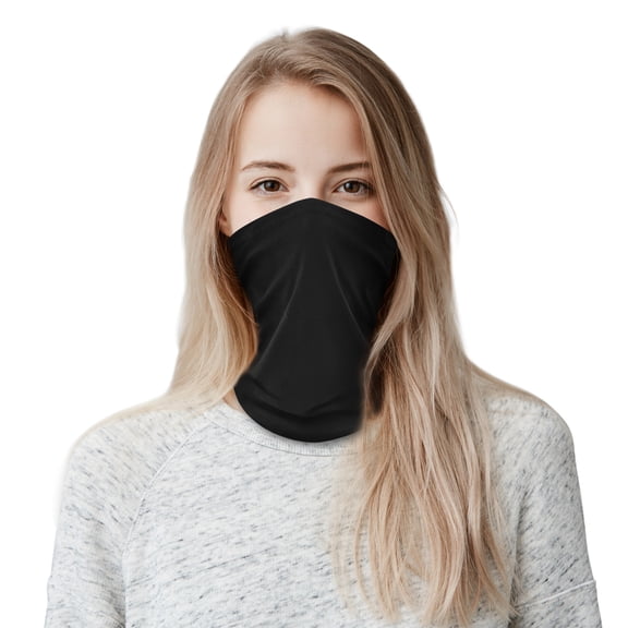 Unisex Neck Gaiter Face Scarf/Neck Cover/Face Cover Bandana for Outdoors Sports Dust, Black, 0