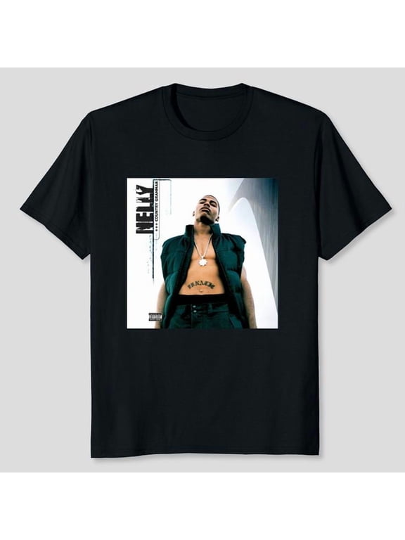 Unisex Nelly Rapper Big Face T-Shirt, Sizes S-5XL, Tbun