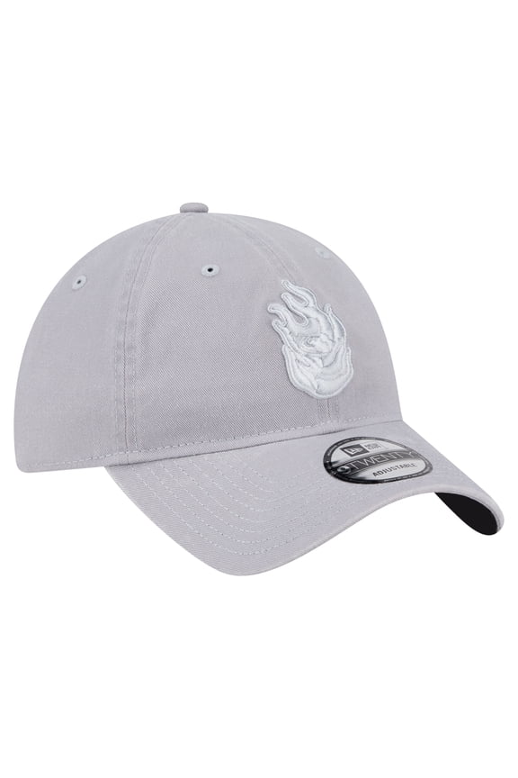 Unisex New Era Gray Portland Fire Core Tonal 9TWENTY Adjustable Hat