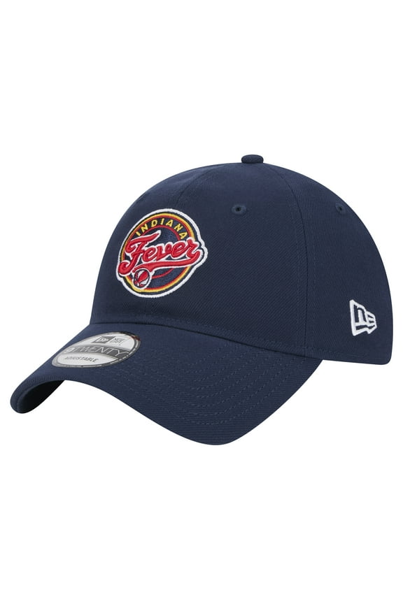 Unisex New Era Navy Indiana Fever Core Logo 9TWENTY Adjustable Hat