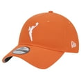 thumbnail image 1 of Unisex New Era Orange WNBA Core Logo 9TWENTY Adjustable Hat, 1 of 5