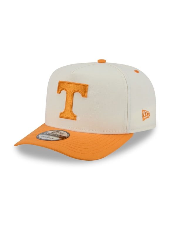 Unisex New Era White/Tennessee Orange Tennessee Volunteers 9FIFTY A-Frame Snapback Hat