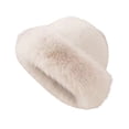 thumbnail image 1 of Unisex New Mongolian Style Winter Hat, Thick Plush Faux Mink Ear Flap Hat for Cold Weather, Warm and Windproof for Autumn Winter Outdoor Activities, Fashionable and Versatile Design Khaki, 1 of 7
