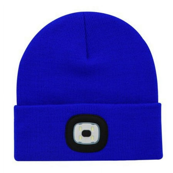 Unisex New Warm Usb Rechargeable Led Beanie Cap Outdoor Lighted Winter Knit Hat for Men Women Adults Hands Free Led Cap New