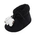 thumbnail image 1 of Unisex Newborn Baby Cotton Booties Non-Slip Sole for Toddler Boys Girls Infant Winter Warm Fleece Cozy Animial Patten Shoes, 1 of 7