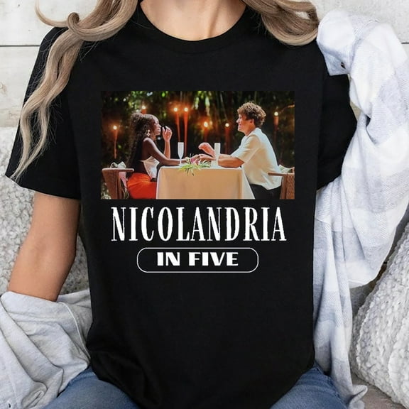 Unisex Nicolandria Nic and Olandria In Five Love Island USA Graphic T-Shirt, Sizes S-5XL, Tbun
