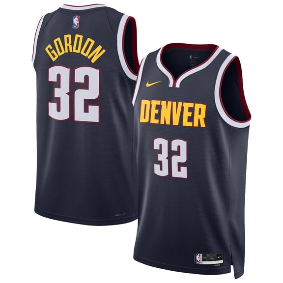 Unisex Nike Aaron Gordon Navy Denver Nuggets Swingman Jersey - Icon Edition