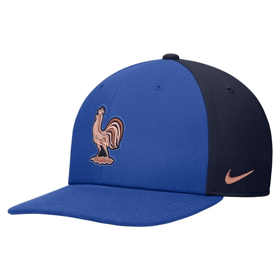 Unisex Nike Blue France National Team Pro Flatbill Snapback Hat