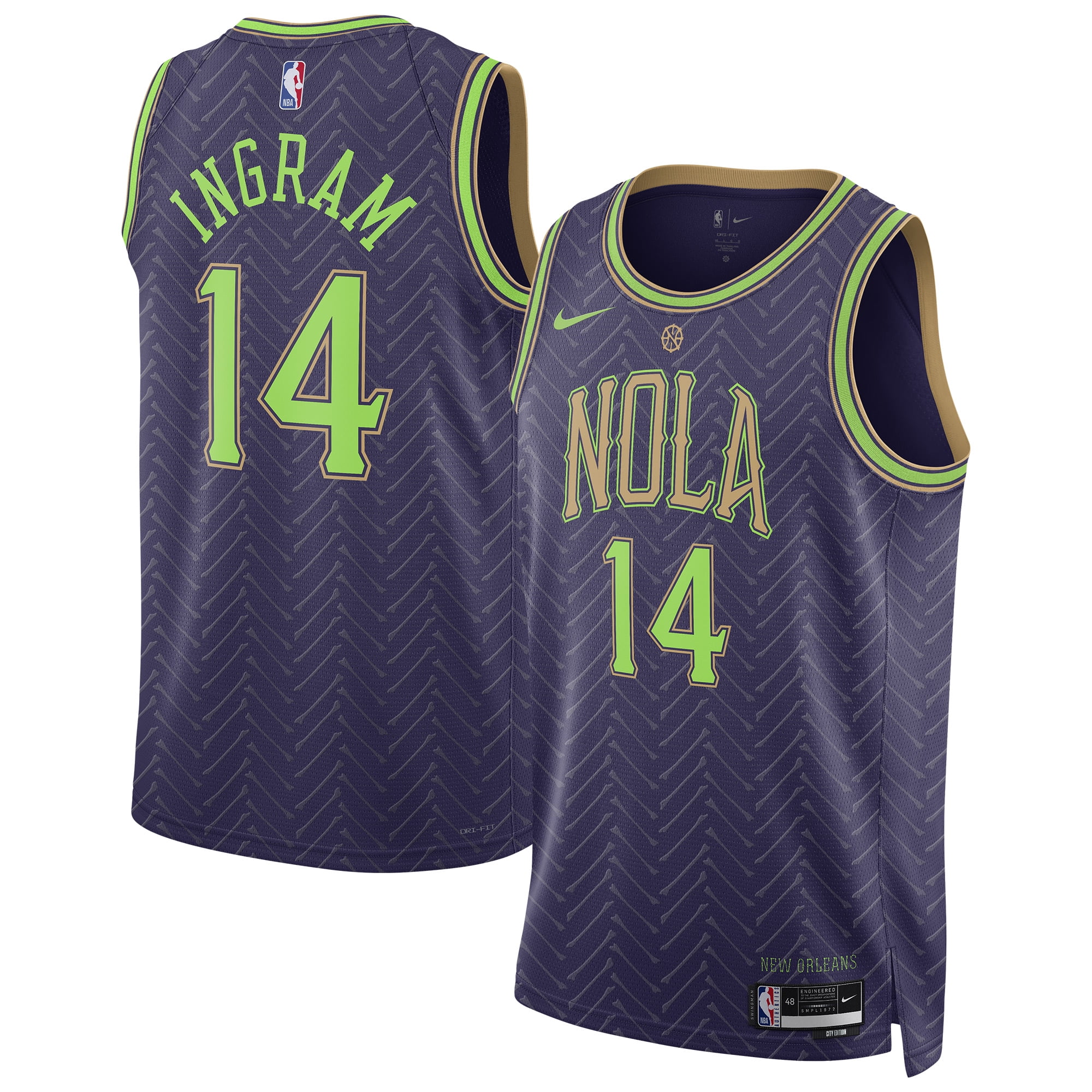 brandon ingram swingman jersey
