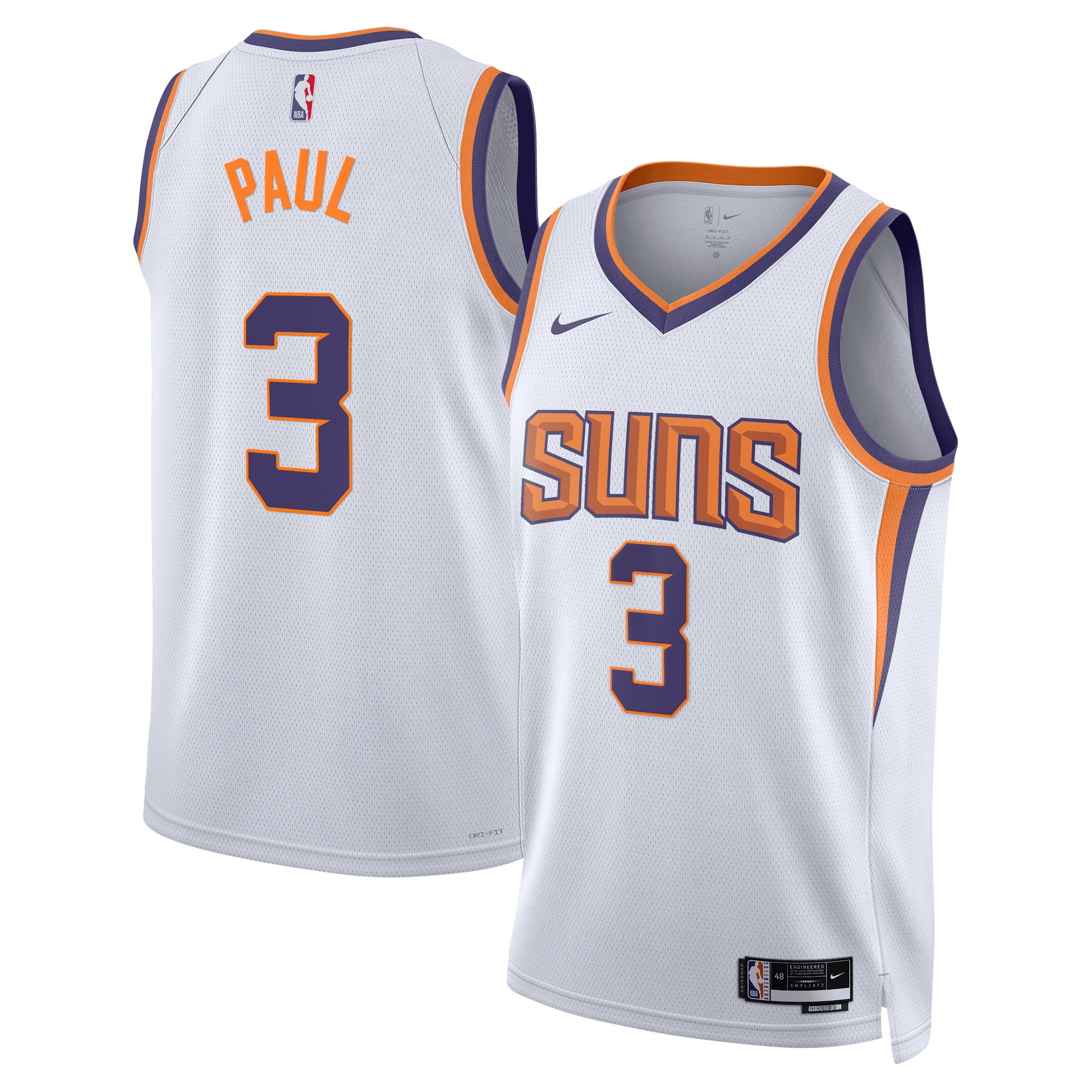 Phoenix Suns Chris Paul Suns Jersey Valley Chris Paul Authentic