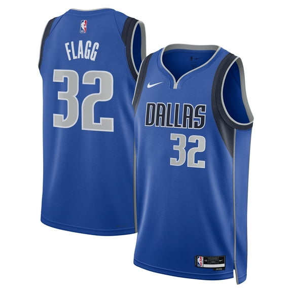 Unisex Nike Cooper Flagg Blue Dallas Mavericks 2025 NBA Draft First Round Pick Swingman Jersey - Icon Edition