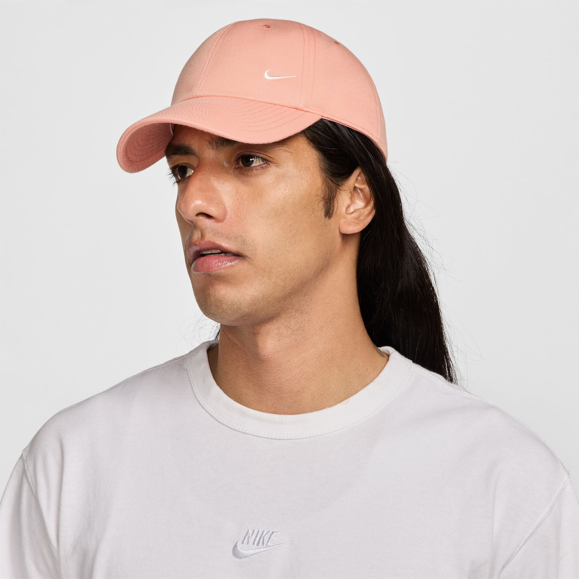 pastel pink nike hat