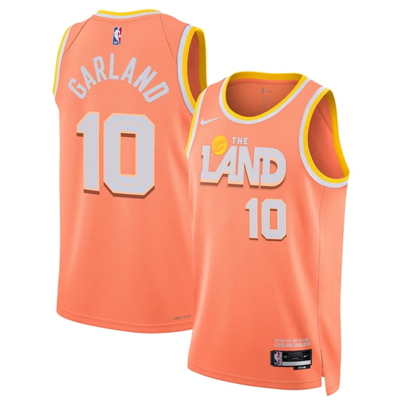 Unisex Nike Darius Garland Orange Cleveland Cavaliers 2025/26 Swingman Jersey - City Edition