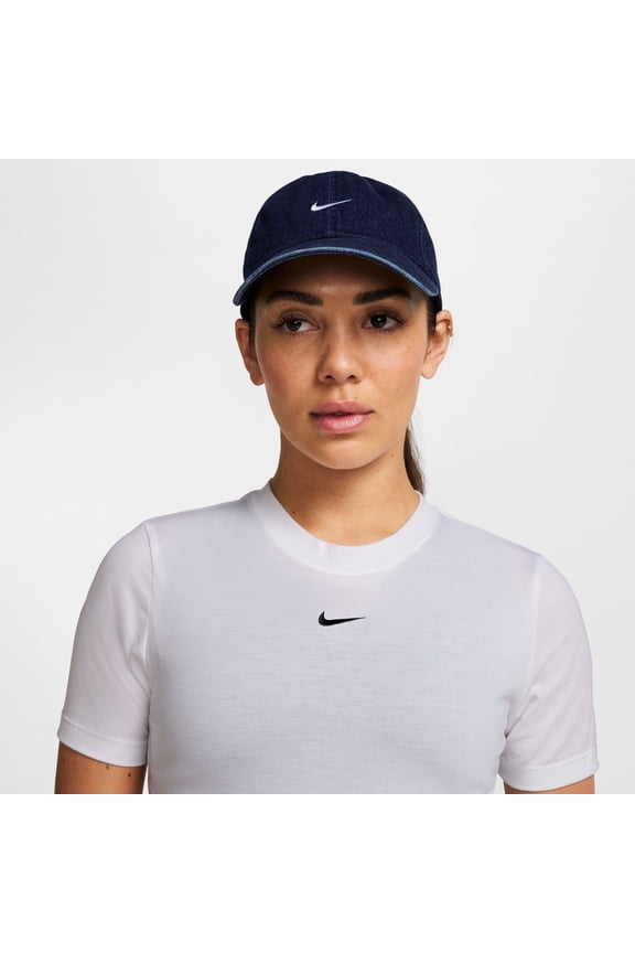 Unisex Nike Denim Swoosh Club Unstructured Adjustable Hat