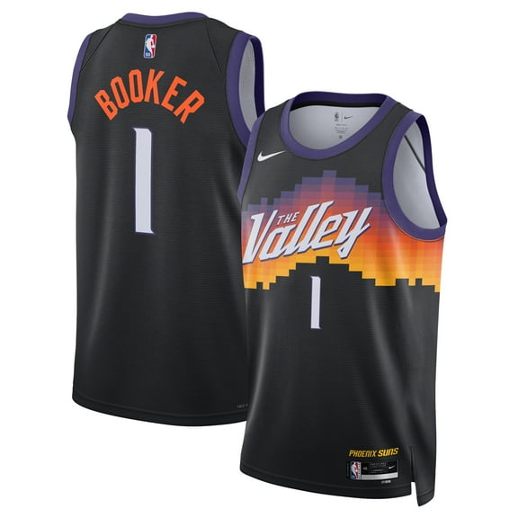 Unisex Nike Devin Booker Black Phoenix Suns 2025/26 Swingman Jersey - City Edition