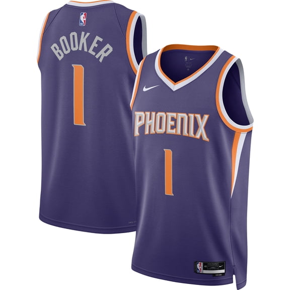 Unisex Nike Devin Booker Purple Phoenix Suns Swingman Jersey - Icon Edition