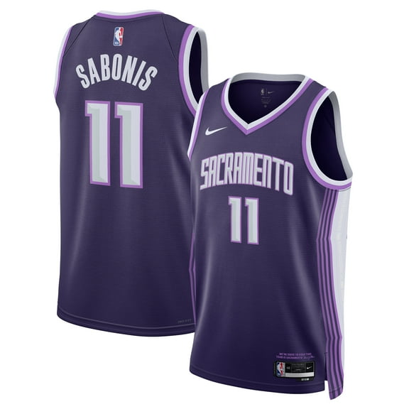 Unisex Nike Domantas Sabonis Purple Sacramento Kings 2025/26 Swingman Jersey - City Edition