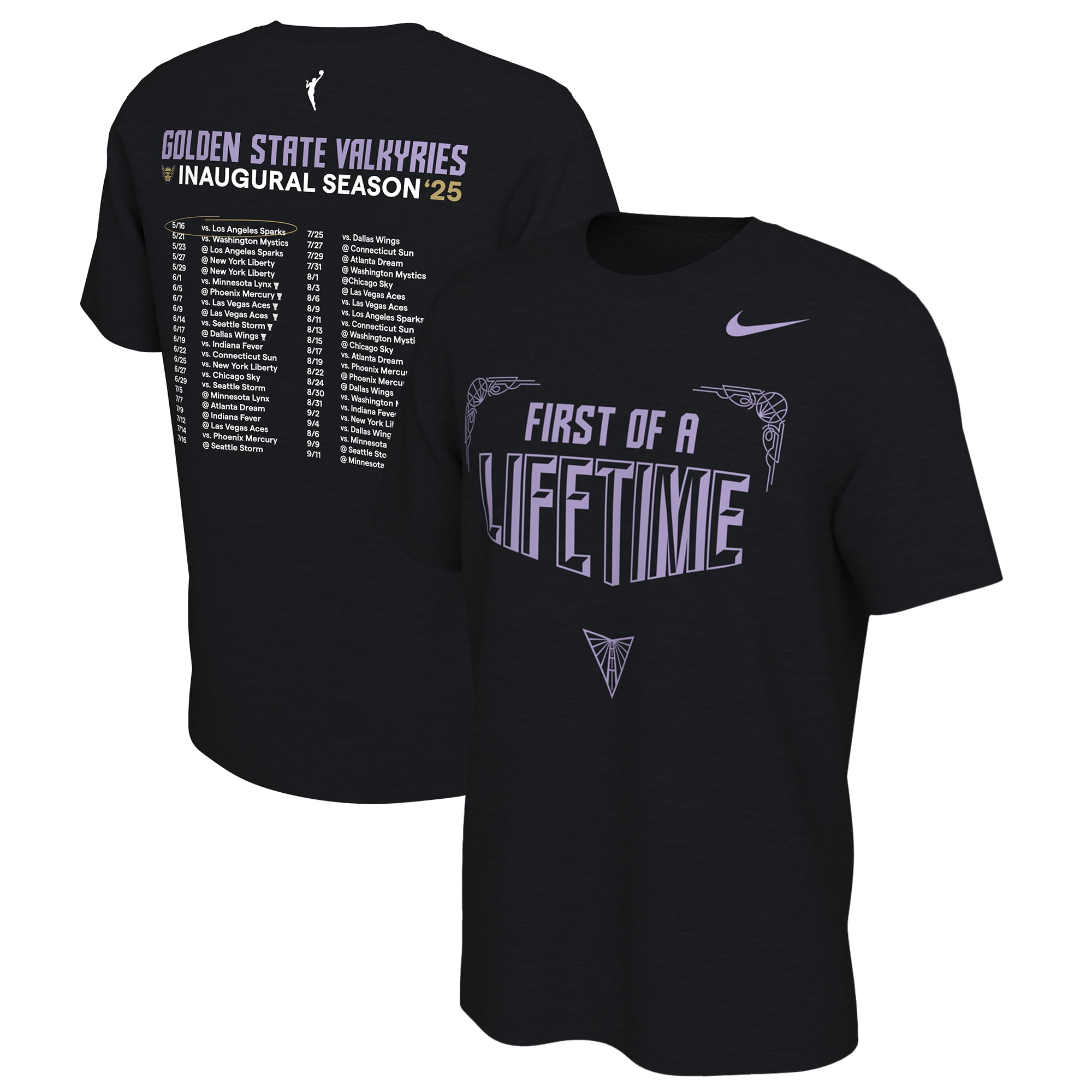 Unisex Nike Eclipse Black Golden State Valkyries 2025 Inaugural Season unisex-nike-eclipse-black-golden-state-valkyries-2025-inaugural-season