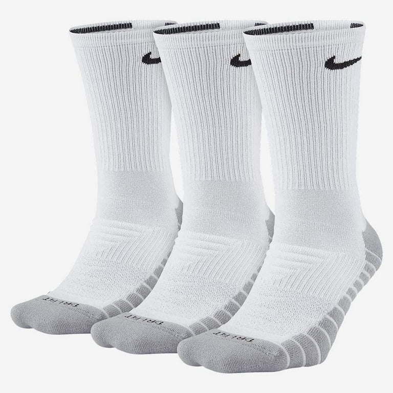 sports socks nike women's white crew socks