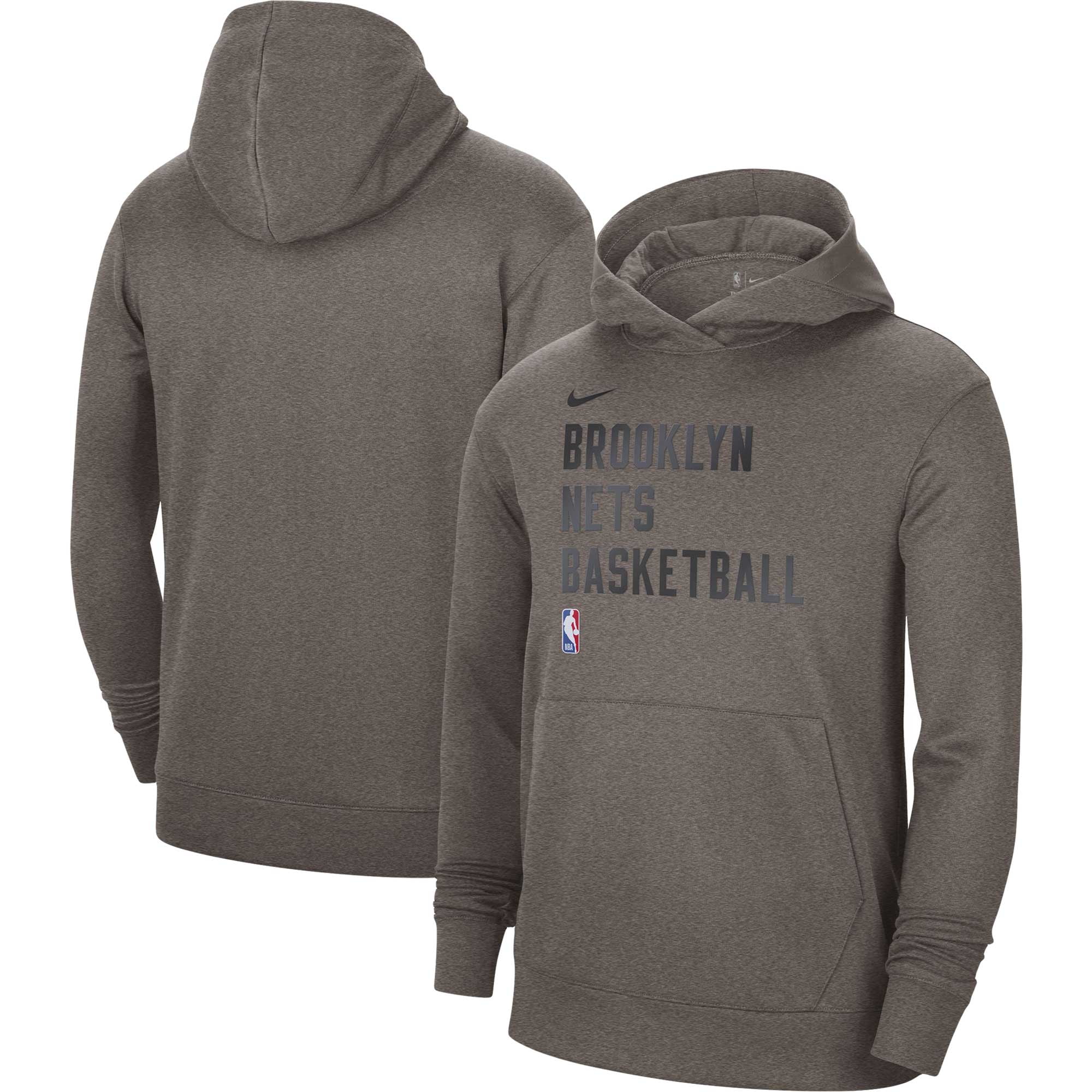 Unisex Nike Heather Gray Brooklyn Nets 2023/24 Performance