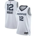 thumbnail image 1 of Unisex Nike Ja Morant White Memphis Grizzlies Swingman Jersey - Association Edition, 1 of 3