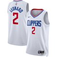 thumbnail image 1 of Unisex Nike Kawhi Leonard White LA Clippers Swingman Jersey - Association Edition, 1 of 3
