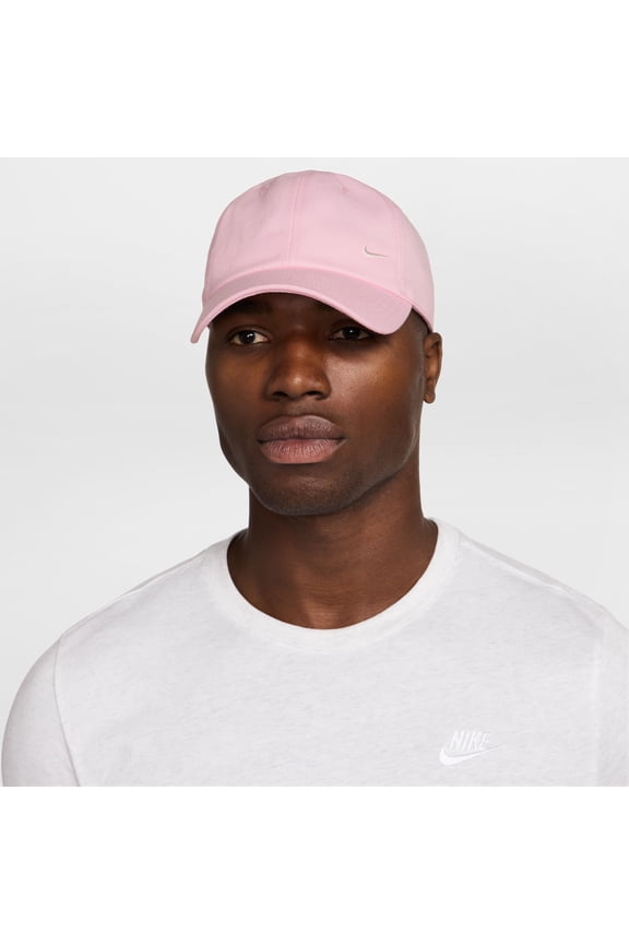 Unisex Nike Pink Swoosh Club Adjustable Hat