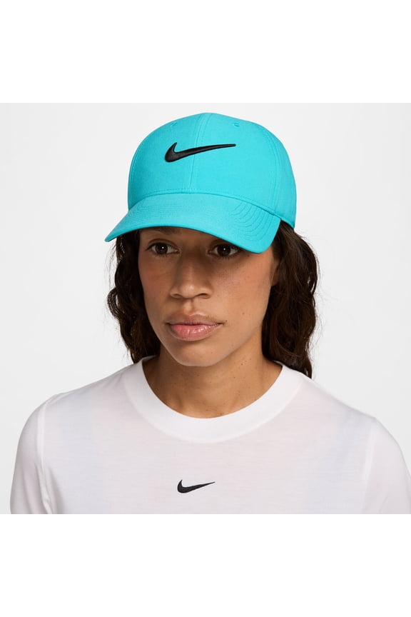 Unisex-Nike Turquoise Performance Club Adjustable Hat