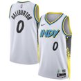 thumbnail image 1 of Unisex Nike Tyrese Haliburton White Indiana Pacers 2024/25 Swingman Player Jersey - City Edition, 1 of 3