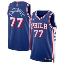Unisex Nike VJ Edgecombe Royal Philadelphia 76ers Swingman Jersey - Icon Edition