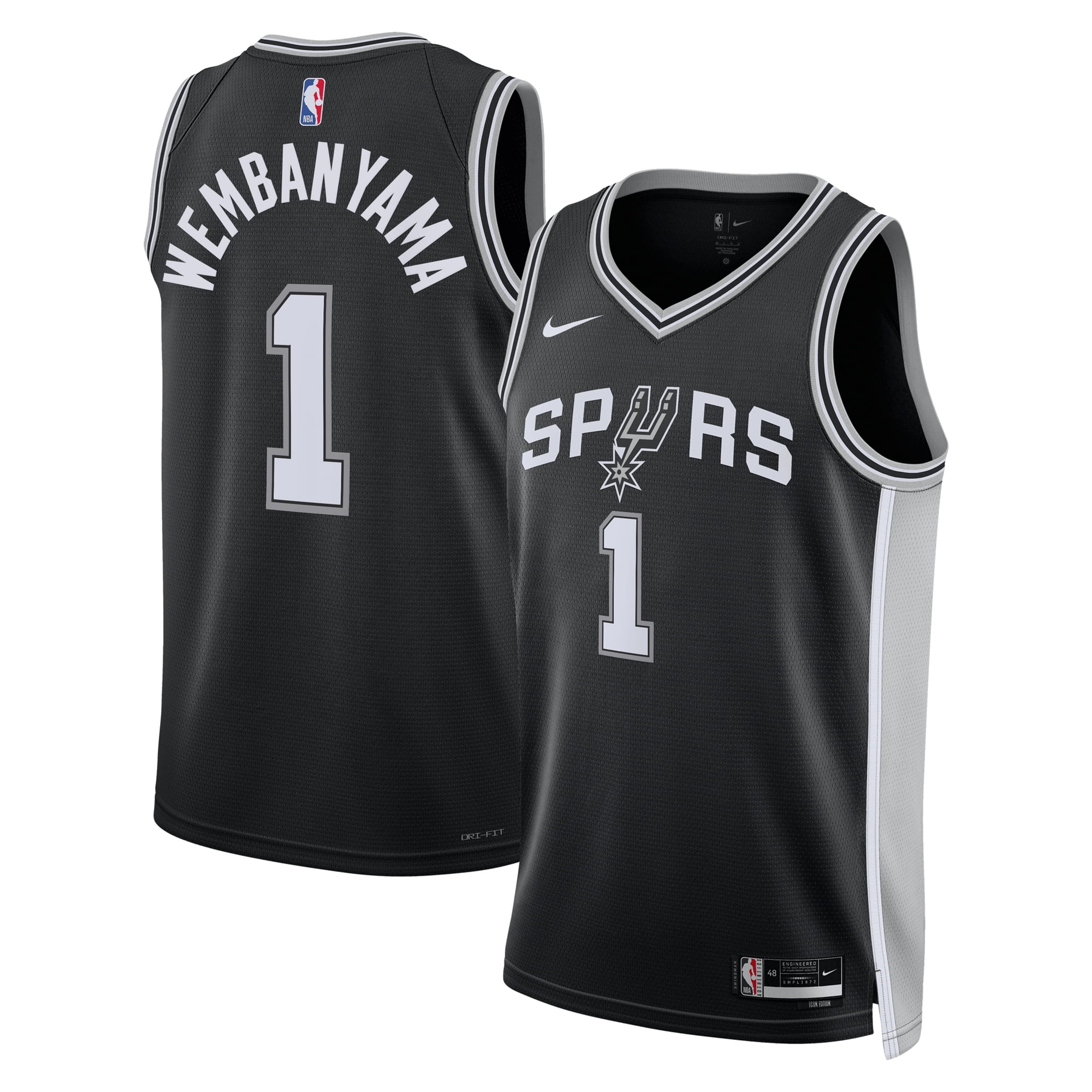 NIKE NBA SPURS ユニフォーム　サイズ48 新品未使用 Unisex-Nike-Victor-Wembanyama-