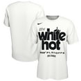 thumbnail image 1 of Unisex Nike White Miami Heat 2025 NBA Playoffs On-Court Mantra T-Shirt, 1 of 3