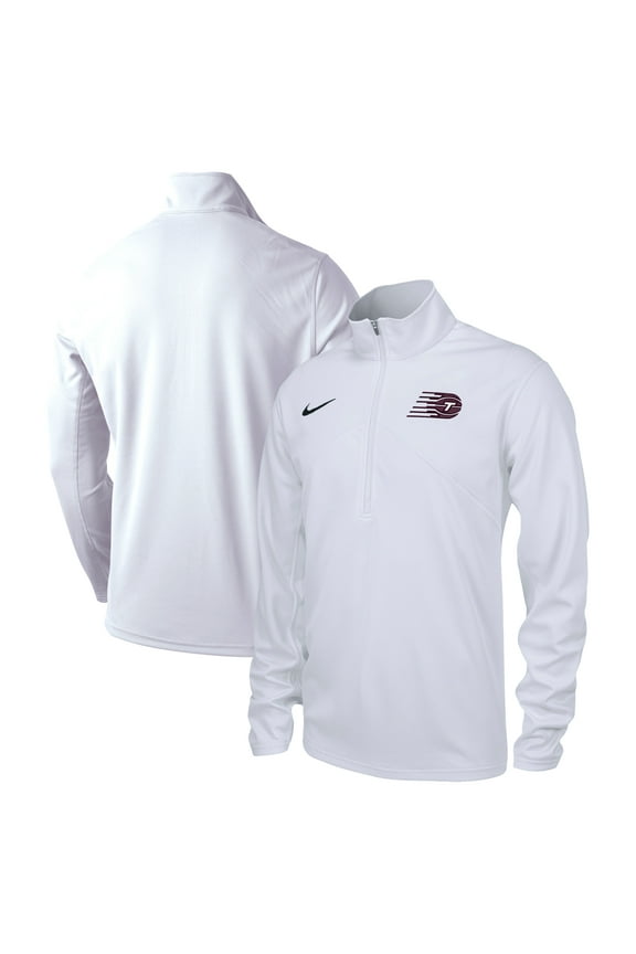 Unisex Nike White Toronto Tempo Performance Quarter-Zip Jacket
