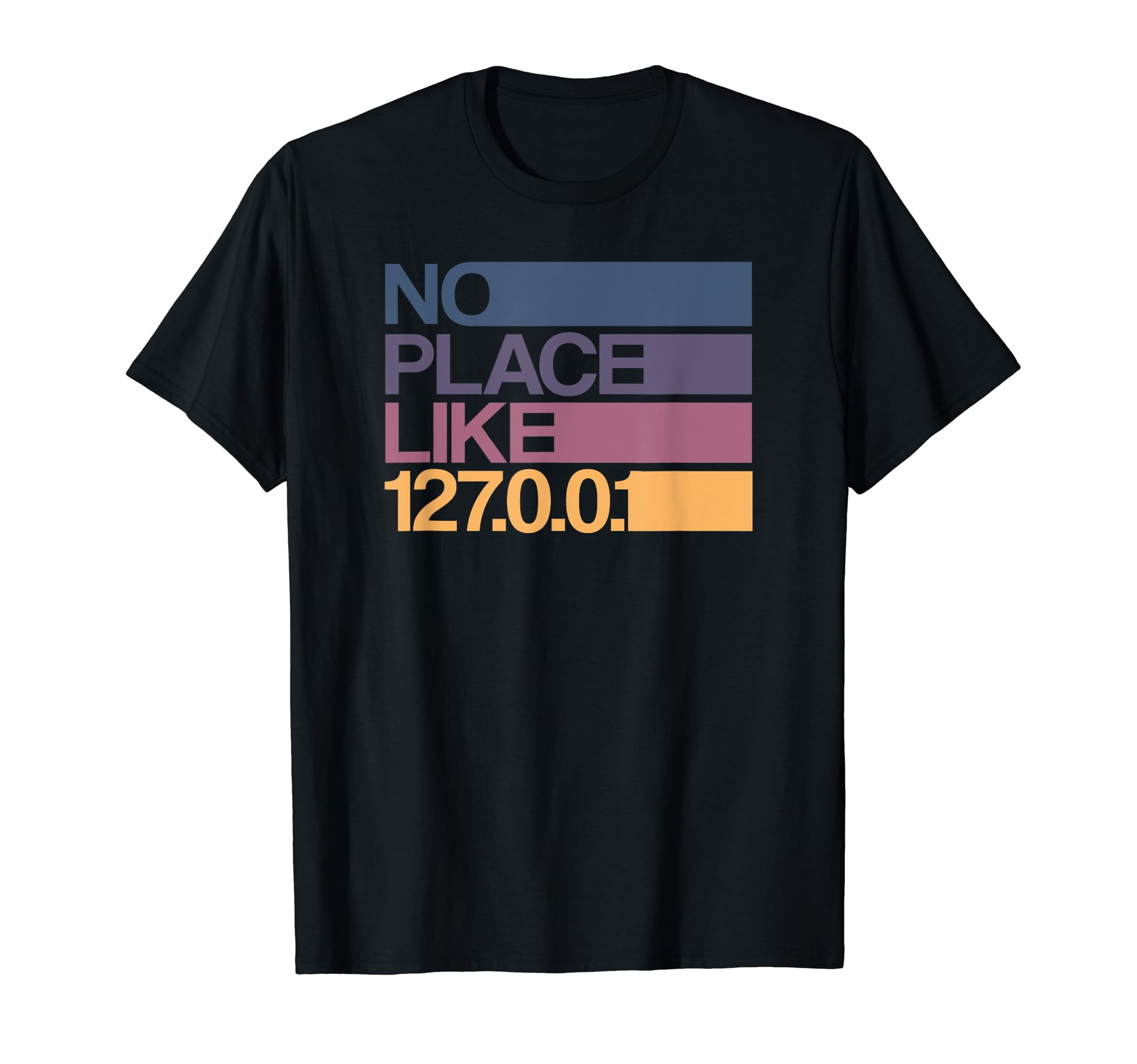 T-shirt Localhost 127.0.0.1 - Style Programmeur, Humour Geek - Coton Unisexe