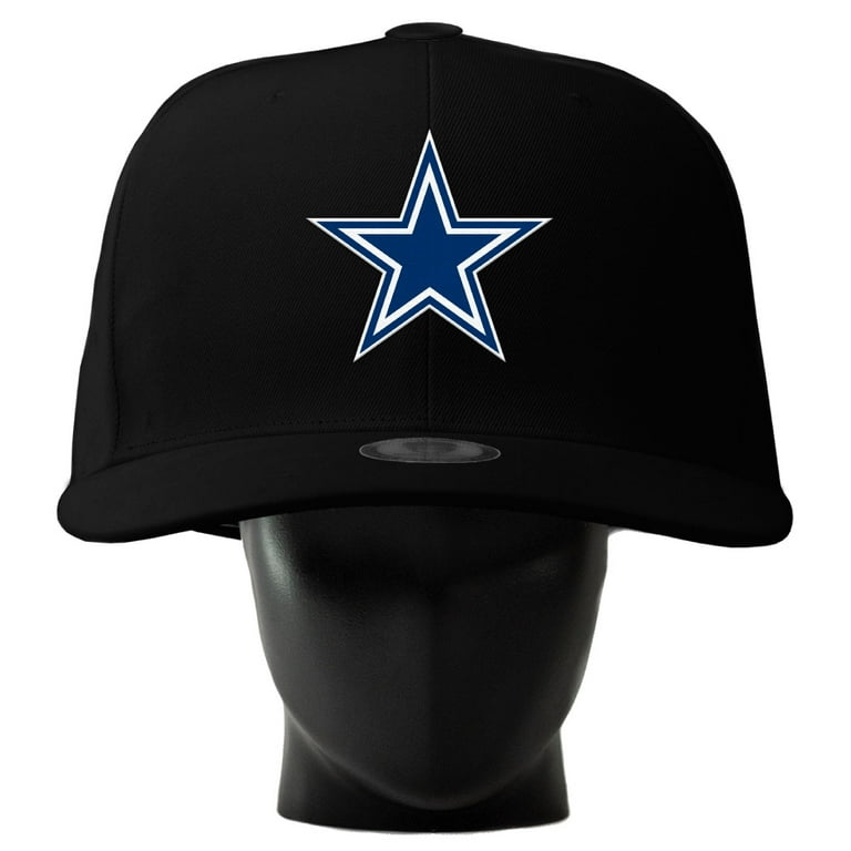 Unisex Noggin Boss Black Dallas Cowboys Oversized Hat Walmart