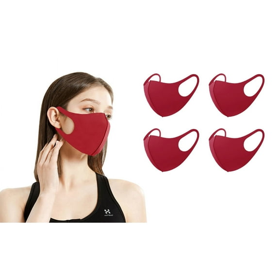Unisex Non-Medical Reusable Cotton Face Masks (5PK, 10PK)