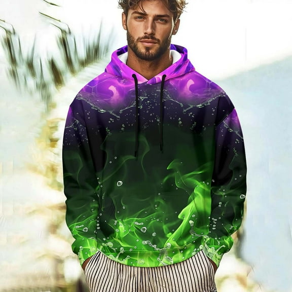 Unisex Novelty Hoodies for Men Womens Fashion Cool Funny Hoody Hooded Sweatshirt Fall and Winter Pullover Outwear with Pockets