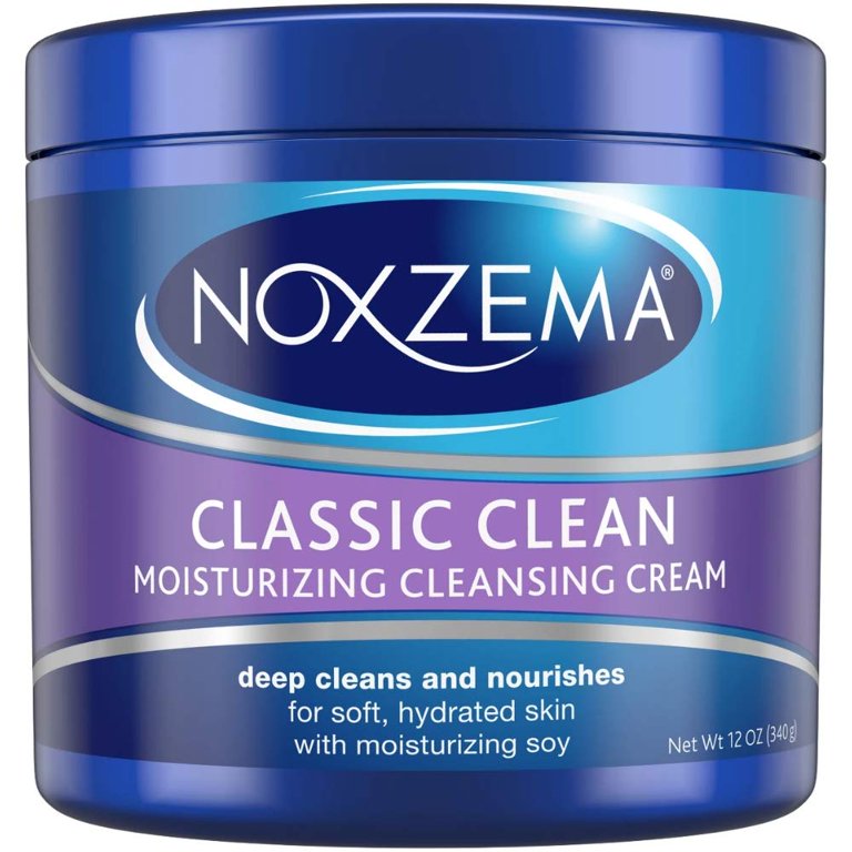 Noxzema Deep Cleansing Cream, Unisex Moisturizer with Eucalyptus