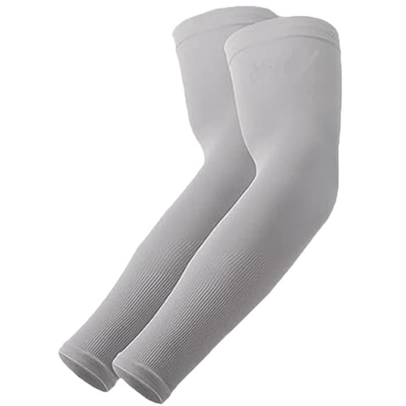 Unisex Nylon Arm Sleeves for Outdoor Sports with Sun Protection and Breathable Fabric