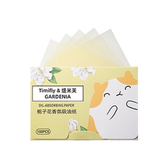 Unisex Oil Blotting Papers 100 Sheets Natural High Performance for Oily Skin