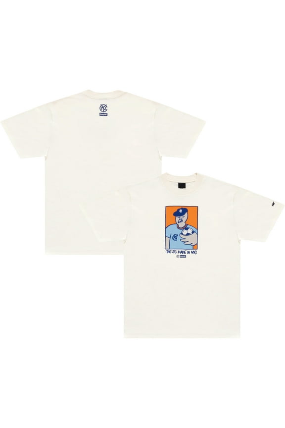 Unisex Only NY x NYCFC Natural Pigeon Mascot T-Shirt