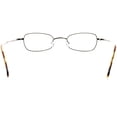 thumbnail image 1 of Unisex Optical Eyewear - Rectangle Shape, Metal Full Rim, Pewter, 1 of 4