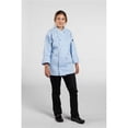thumbnail image 1 of Unisex Orleans Chef Coat, Sky Blue - Size 2XL, 1 of 1