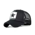 thumbnail image 1 of Adjustable Ponytail Mesh Baseball Cap 21.3-23.6 in Breathable Sun Protection Hat for Women Sports Travel Daily, 1 of 10