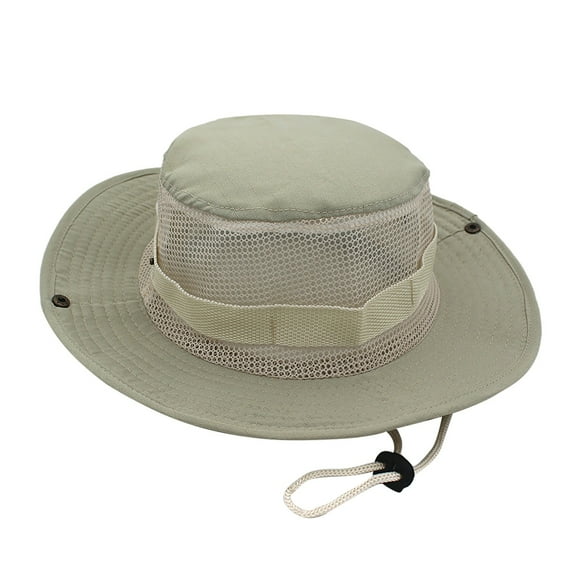 Unisex Outdoor Bucket Hat - Adjustable Wide Brim Sun Hat for Fishing Hiking (Waterproof & Foldable) Under 5$, Yubnlvae Outdoor Hiking Fishing Hat Fisherman's Hat Casual , White2, L