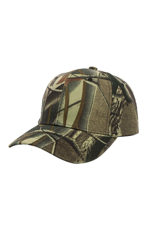 Unisex Outdoor Camouflage Baseball Cap Camo Pattern Sunscreen Adjustable Athletic Sport Trucker Hat