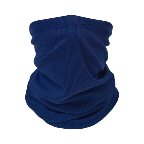 Unisex Outdoor Cycling Face Mask, Camouflage Mesh Sunscreen Headscarf Neck Gaiter, Quick Dry Summer Gear, Cool Gift(One Size,Blue)