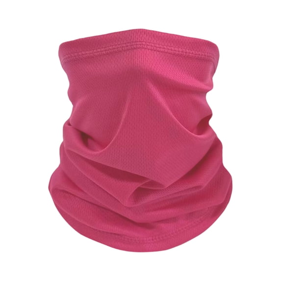 Unisex Outdoor Cycling Face Mask, Camouflage Mesh Sunscreen Headscarf Neck Gaiter, Quick Dry Summer Gear, Cool Gift(One Size,Pink)