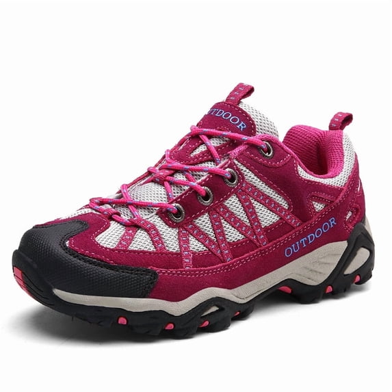 Unisex Outdoor Hiking Shoes Breathable Non Slip Trail Sneakers with Durable Grip Sole for Trekking Camping Climbing Walking Travel and Off Road Adventures